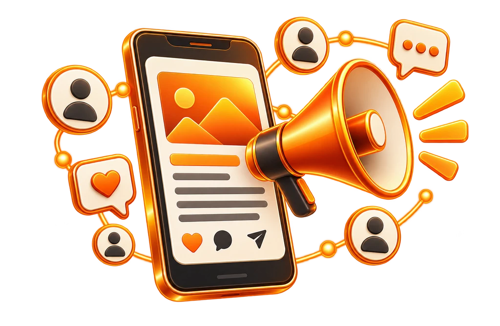 Social media growth 