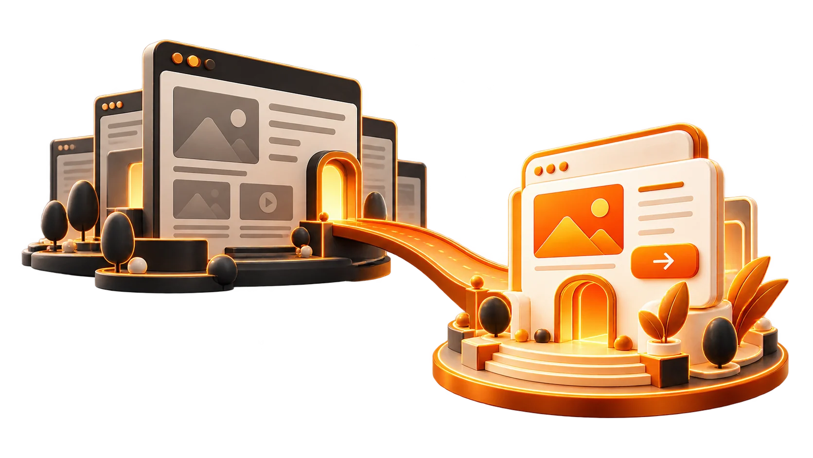 Article artwork: 7 Microsite Examples: Build a Focused Experience Around One Marketing Goal